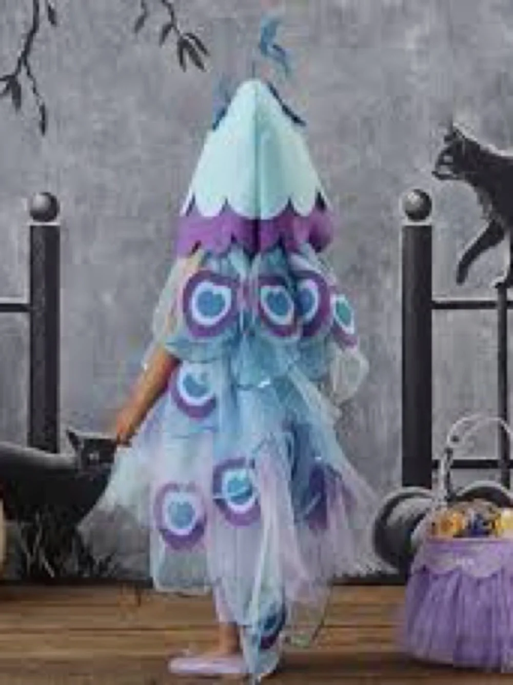 Pottery Bark Kids Peacock Costume set